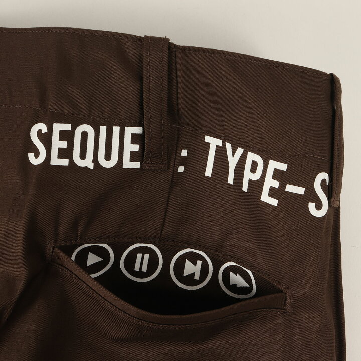 楽天市場】SEQUEL シークエル パンツ サイズ:L / 24SS ロゴ刺繍 チノ  