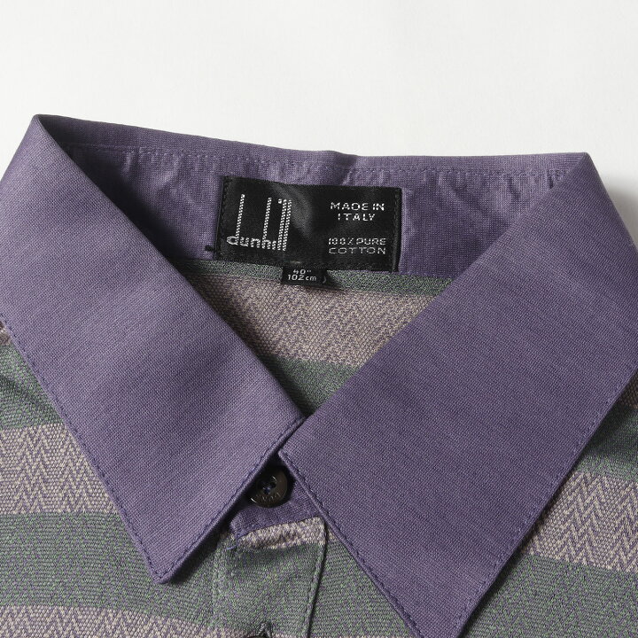 楽天市場】dunhill ダンヒル ポロシャツ サイズ:40 / 90s ヘリンボーン 