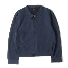 FRANK LEDER フランクリーダー ジャケット サイズ:M / ジップアップ ワーク ジャケット (COTTON SPADE JACKET 0612009) / ARCHIV / インディゴ / アウター ブルゾン 上着【メンズ】【中古】【新品同様】【K4750】