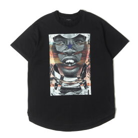 GIVENCHY ジバンシィ Tシャツ サイズ:XS / コラージュ グラフィック Tシャツ (14J 7556 651) / ブラック 黒 / トップス カットソー 半袖【メンズ】【中古】【K4745】