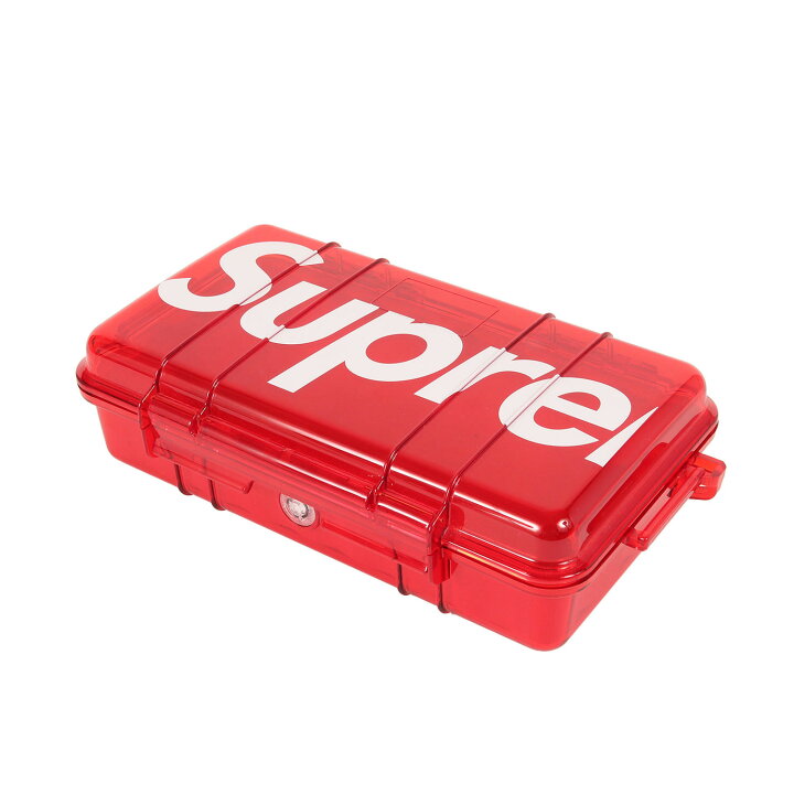 Supreme 赤 アクリル 小物いれ シュプリーム ツールボックス 箱楽天 