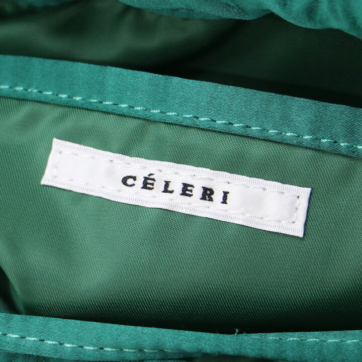 楽天市場】CELERI セルリ バッグ グリーン / 25春夏 サテン ミニ  