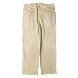 visvim ビズビム パンツ サイズ:3 / 22AW CONTRARY DEPT ヴィンテージ加工 フィールド チノパンツ (FIELD CHINO PANTS) / ベージュ / ボトムス ズボン【メンズ】【中古】【K4507】