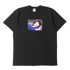 Supreme シュプリーム Tシャツ サイズ:L / 24AW Disney 白雪姫 クルーネック Tシャツ (Snow White Tee) / ブラック 黒 / トップス カットソー 半袖 / コラボ【メンズ】【中古】【美品】【K4504】