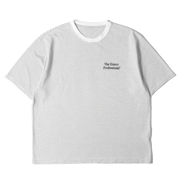 楽天市場】ENNOY エンノイ Tシャツ サイズ:L / ワンポイント ロゴ 刺繍 