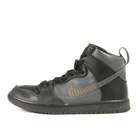 FPAR / FORTY PERCENTS AGAINST RIGHTS サイズ:27.5cm / NIKE SB DUNK HIGH PRO PRM QS (BV1052-001) ナイキ ダンク ハイ プロ プレミアム / ブラック ダークグレー / US9.5 / ハイカット スニーカー シューズ 靴 / コラボ 別注【メンズ】【中古】【K4509】