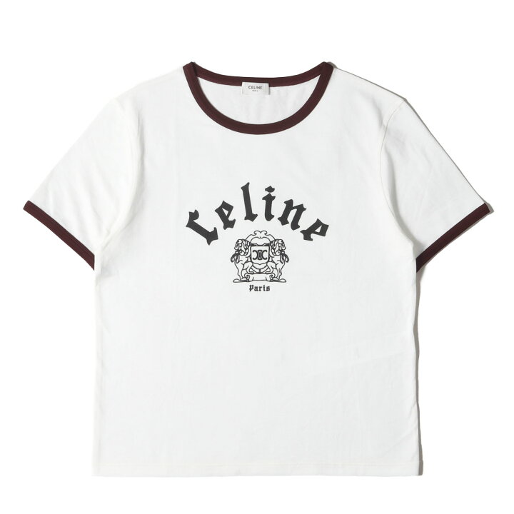 楽天市場】CELINE セリーヌ Tシャツ サイズ:S / 25SS カレッジロゴ 