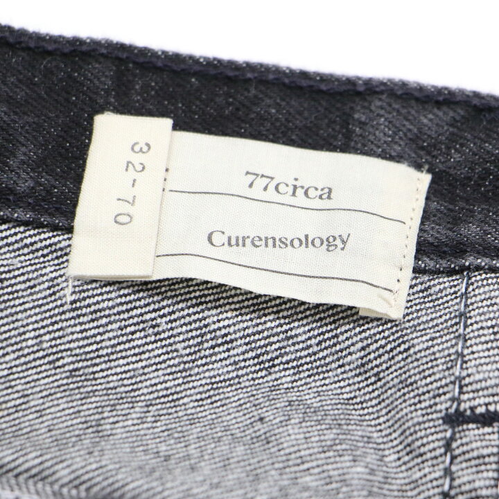 楽天市場】77circa ナナナナサーカ Curensology 別注 パンツ ブラック  