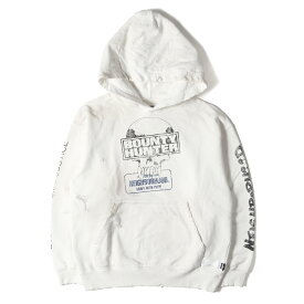 NEIGHBORHOOD ネイバーフッド パーカー ホワイト 白 サイズ:S | 25SS BOUNTY HUNTER サベージ スウェットパーカー (SAVAGE SWEAT HOODIE LS) | トップス フーディー | コラボ 別注【メンズ】【K4697】