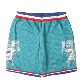 Supreme シュプリーム パンツ ティール サイズ:L | メッシュジャージ バスケットボール ショーツ (All-Star Basketball Short) | ボトムス ショートパンツ【メンズ】【中古】【K4693】