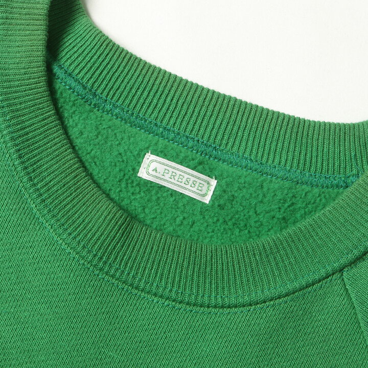 楽天市場】A.PRESSE アプレッセ スウェット グリーン サイズ:3 | 25SS