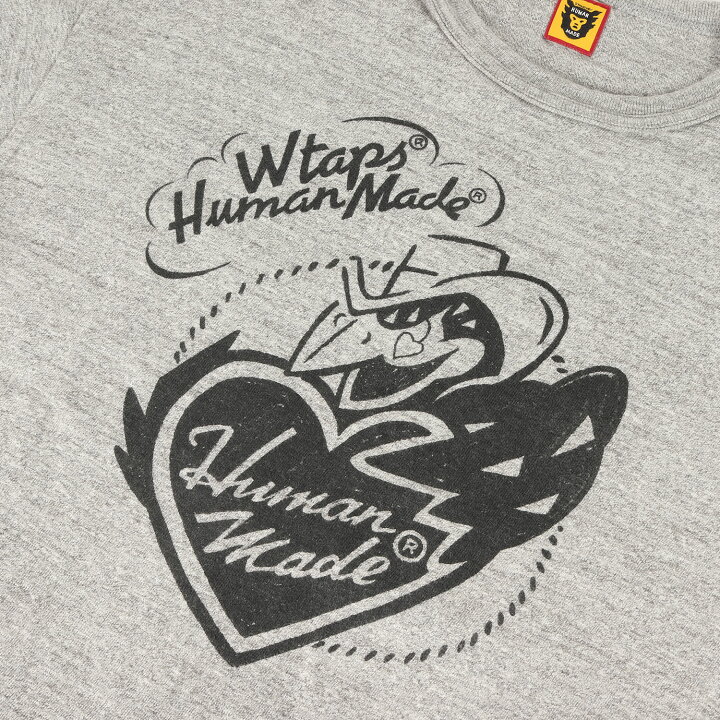 楽天市場】HUMAN MADE ヒューマンメイド Tシャツ グレー サイズ:L 