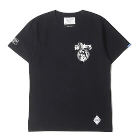 NEIGHBORHOOD ネイバーフッド Tシャツ ブラック 黒 サイズ:M | TRIPLE ACE CLUB グラフィック プリント クルーネックTシャツ (NHTA. VATOS / C-TEE. SS) | トップス カットソー 半袖【メンズ】【中古】【K4694】