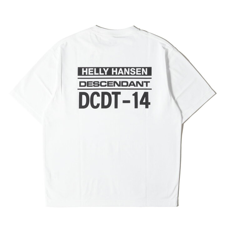 楽天市場】DESCENDANT ディセンダント Tシャツ ホワイト 白 サイズ:L 