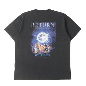 KITH NYC キス ニューヨークシティー Tシャツ ブラック 黒 サイズ:M | 23SS STAR WARS ヴィンテージ加工 ジェダイの帰還 ポスター Tシャツ (Return Of The Jedi Poster Vintage Tee) | トップス カットソー 半袖 | コラボ【メンズ】【K4633】