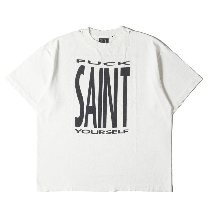 楽天市場】SAINT MICHAEL セントマイケル Tシャツ ホワイト 白 サイズ 