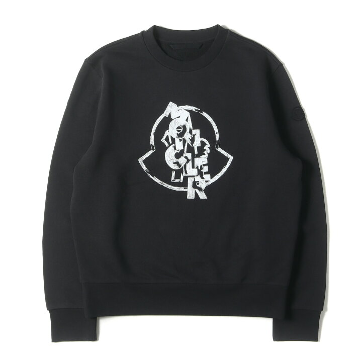 楽天市場】MONCLER モンクレール スウェット チャコールブラック 黒 