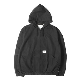 WTAPS ダブルタップス ジャケット ブラック 黒 サイズ:S | 23SS リップストップ シャンブレー フードジャケット (PAB / JACKET / COTTON. RIPSTOP) | アウター ブルゾン 上着【メンズ】【中古】【美品】【K4630】
