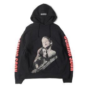 VETEMENTS ヴェトモン パーカー ブラック 黒 サイズ:S | タイタニック オーバーサイズ ヘビーウエイト スウェットパーカー | トップス フーディー プルオーバー【メンズ】【中古】【K4633】