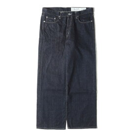 NEIGHBORHOOD ネイバーフッド パンツ インディゴ サイズ:L | 25SS ディープ ワイド リジッド デニムパンツ (RIGID DENIM DP WIDE PANTS) | ボトムス ジーンズ ジーパン【メンズ】【中古】【美品】【K4622】