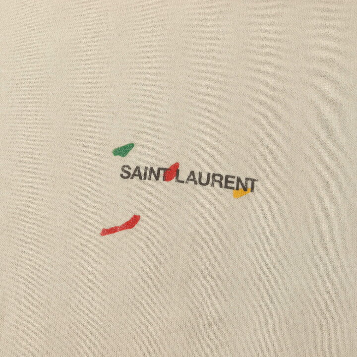 楽天市場】SAINT LAURENT PARIS サンローラン パリ パーカー ベージュ 