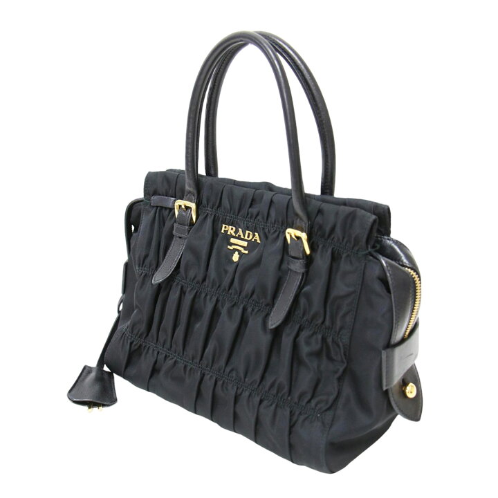 楽天市場】PRADA プラダ ナイロン ハンドバッグ / 1BA086 トートバッグ 