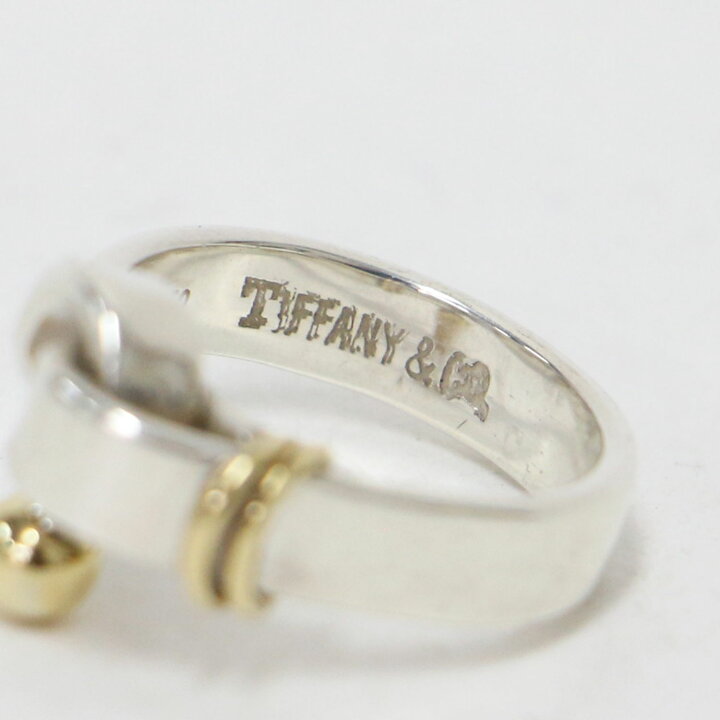 楽天市場】TIFFANY&Co. ティファニー フック&アイ リング / 指輪 