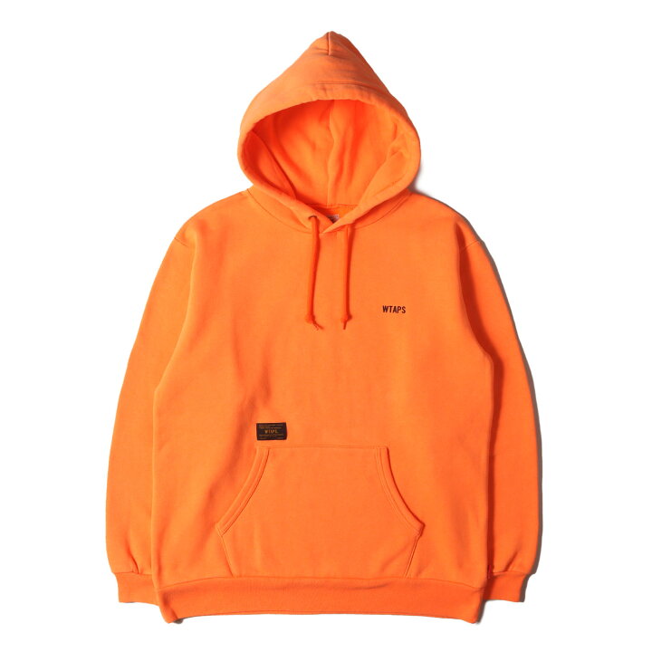 楽天市場】WTAPS ダブルタップス パーカー オレンジ サイズ:S 