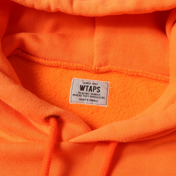 楽天市場】WTAPS ダブルタップス パーカー オレンジ サイズ:S 