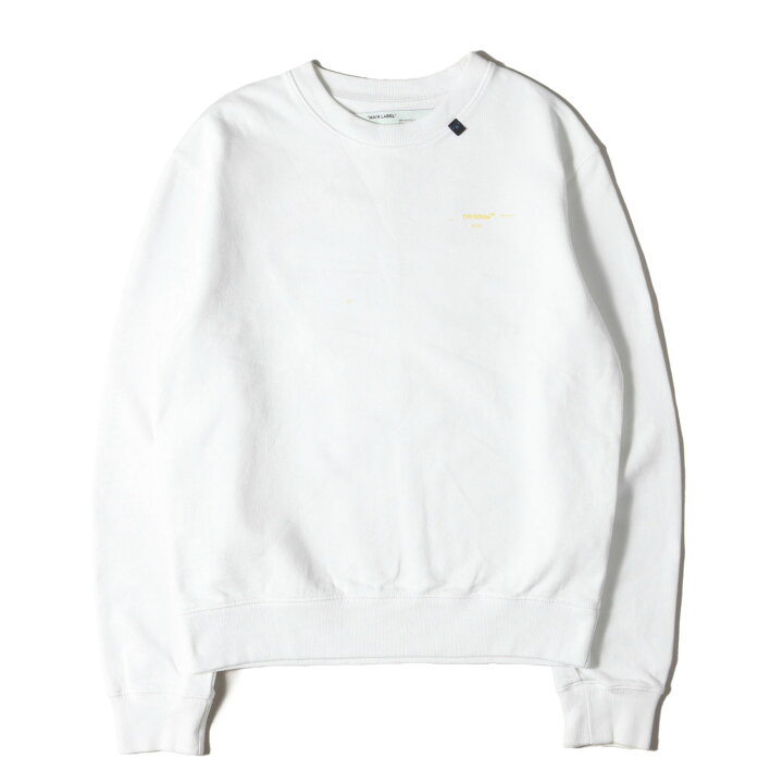 楽天市場】OFF-WHITE オフホワイト スウェット ホワイト 白 サイズ:M 