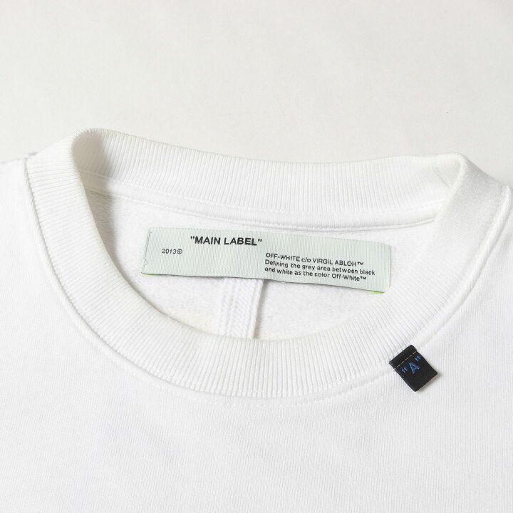 楽天市場】OFF-WHITE オフホワイト スウェット ホワイト 白 サイズ:M 