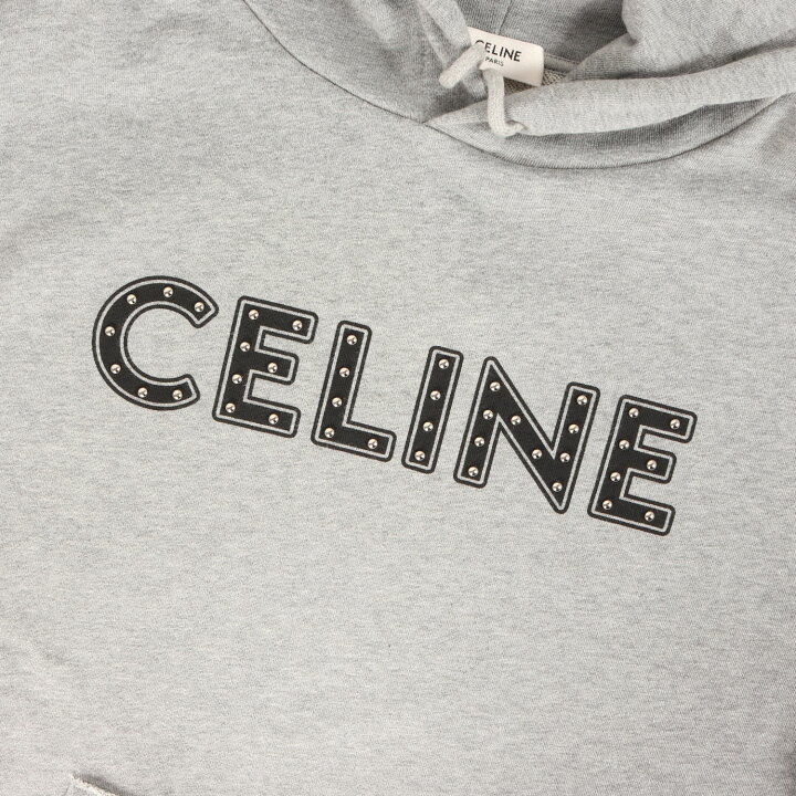 楽天市場】CELINE セリーヌ パーカー ヘザーグレー サイズ:S | 21SS 