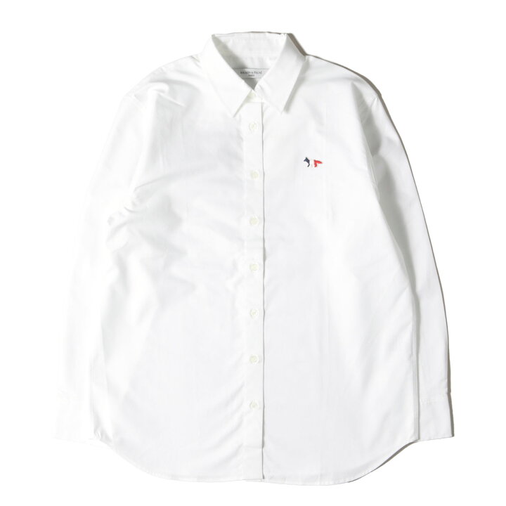 楽天市場】MAISON KITSUNE メゾン キツネ シャツ ホワイト サイズ:38  
