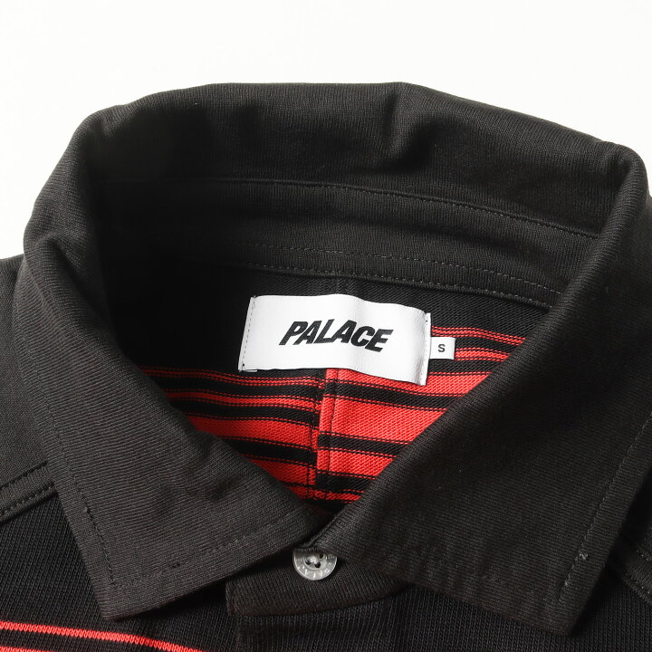 楽天市場】PALACE パレス ポロシャツ 赤 黒 レッド ブラック サイズ:S 