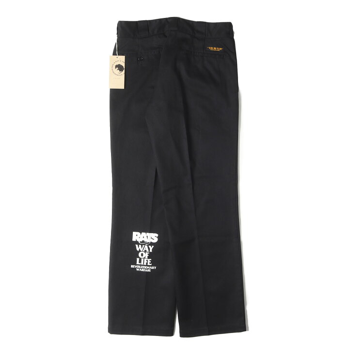 楽天市場】RATS ラッツ パンツ ブラック 黒 サイズ:L | 24SS WAY OF