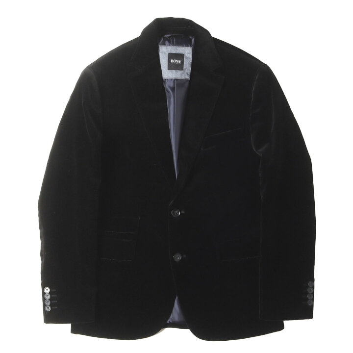 楽天市場】HUGO BOSS ヒューゴボス ジャケット ブラック 黒 サイズ:46 