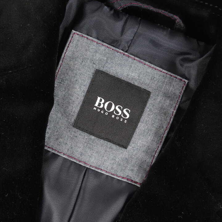 楽天市場】HUGO BOSS ヒューゴボス ジャケット ブラック 黒 サイズ:46 