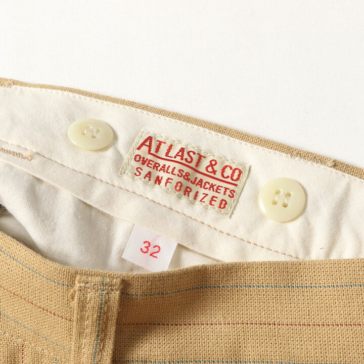 楽天市場】At LAST&CO アットラスト パンツ ベージュ サイズ:32 