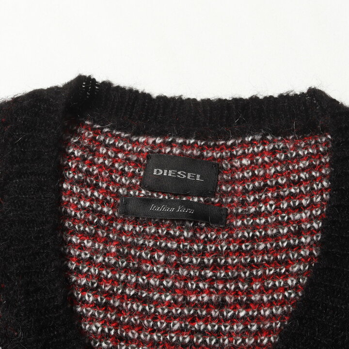楽天市場】DIESEL ディーゼル ニット ブラック マルチカラー サイズ:S 