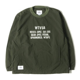 WTAPS ダブルタップス ジャケット オリーブドラブ サイズ:XL | 22SS ナイロン プルオーバー スモック ジャケット (SMOCK JACKET NYLON TUSSAH) | アウター ブルゾン 上着【メンズ】【中古】【K4635】