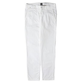 HUGO BOSS ヒューゴボス パンツ ホワイト 白 サイズ:48 | 現行タグ ストレッチ スリム テーパードパンツ (KAITON SLIM FIT) | ボトムス ズボン【メンズ】【中古】【美品】【K4872】