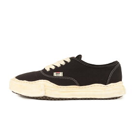 MIHARA YASUHIRO ミハラヤスヒロ サイズ:44(29.0cm) | 21AW オーバーダイ キャンバス ローカット スニーカー (BAKER OG Sole OD Canvas Low-top Sneaker A07FW719) | ブラック 黒 | ブランド シューズ 靴 【メンズ】【中古】【美品】【K4720】
