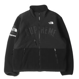 Supreme シュプリーム ジャケット ブラック 黒 サイズ:L | THE NORTH FACE アーチロゴ デナリ フリース ジャケット (Arc Logo Denali Fleece Jacket) | アウター ブルゾン 上着 | コラボ【メンズ】【中古】【K4691】