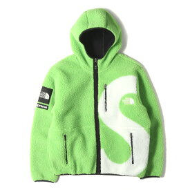 Supreme シュプリーム ジャケット ライム サイズ:M | THE NORTH FACE Sロゴ フリース ジャケット (S Logo Hooded Fleece Jacket) | アウター ブルゾン 上着【メンズ】【中古】【美品】【K4792】