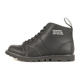 NEIGHBORHOOD ネイバーフッド サイズ:US9(27.0cm) | 25AW FACT. レザー モンキーブーツ (MNKY BOOT) | ブラック 黒 | ブランド シューズ 靴 | コラボ【メンズ】【K4695】
