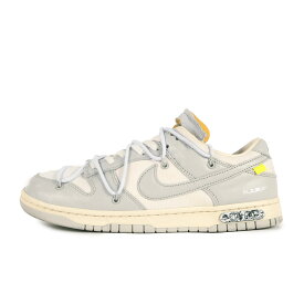 OFF-WHITE オフホワイト サイズ:US10(28.0cm) | 21AW NIKE DUNK LOW The 50 / 1 OF 50 No.49 (DM1602-123) | ナイキ ダンクロー | セイル ナチュラルグレー | ローカット スニーカー シューズ 靴【メンズ】【中古】【K4700】