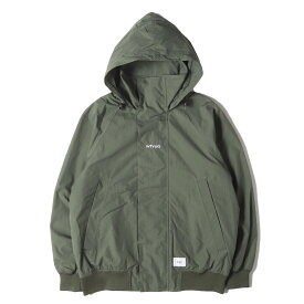 WTAPS ダブルタップス ジャケット オリーブドラブ サイズ:S | オリーブドラブ S21AW ウェザークロス フード ジップ ジャケット (INCOM / JACKET) | アウター ブルゾン 上着【メンズ】【中古】【美品】【K4726】