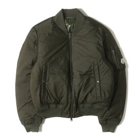 MONCLER モンクレール ジャケット カーキ サイズ:2 | リバーシブル ボンバー ダウンジャケット (GRANVILLE GIUBOTTO D20914041505 539CF) | アウター ブルゾン 上着【メンズ】【中古】【K4837】