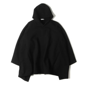 BALENCIAGA バレンシアガ パーカー ブラック 黒 サイズ:XS | 21SS ヘビーウェイト スウェット ポンチョ パーカー (Poncho Hoodie 645156 TJV45) | トップス フーディー 羽織り【メンズ】【中古】【K4783】