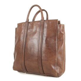 aniary アニアリ バッグ | レザー トートバッグ | MADE IN JAPAN | ブラウン | ブランド カバン ファッション アイテム【メンズ】【中古】【K4660】